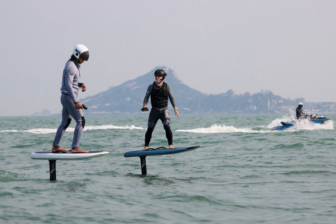 World Record - Crossing the Gulf of Thailand via eFoil