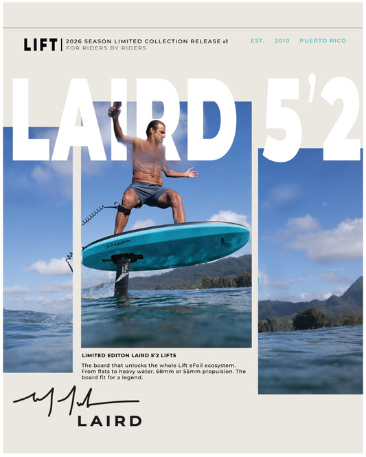 Laird 5'2 LIFT5 | An eFoil for Bigger Riders