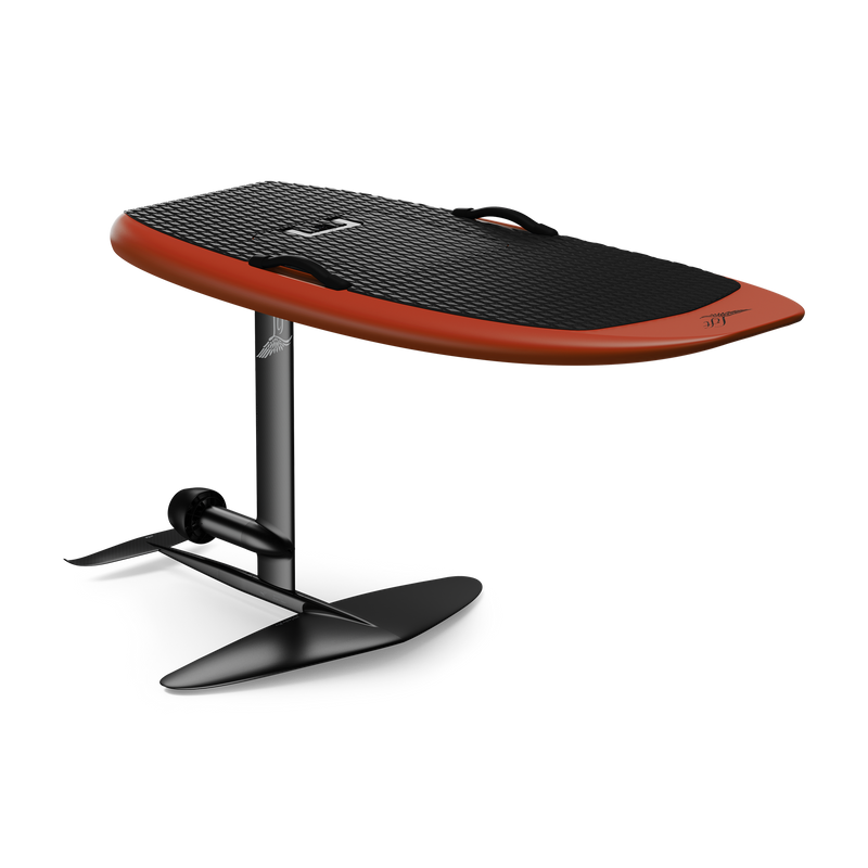Lift Foils 5'4 LIFT5 Cruiser eFoil – Red Rock – complete package isometric view