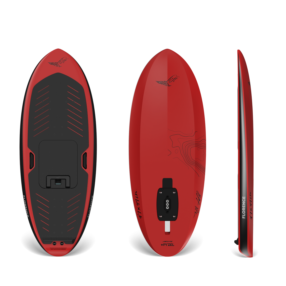 Florence 4'7 LIFTX | John Pyzel x Florence | Lift Foils Florence 4'7 LIFTX | John Pyzel x Florence | Lift Foils