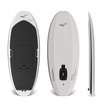 Lift Foils Laird 5'2 LIFT5 eFoil – Off White – orthographic top view
