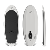 Lift Foils Laird 5'2 LIFT5 eFoil – Off White – orthographic top view