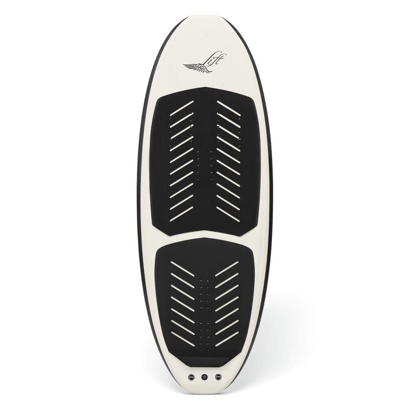 Lift Foils 4'8 40L Prone foil board – Off White front view
