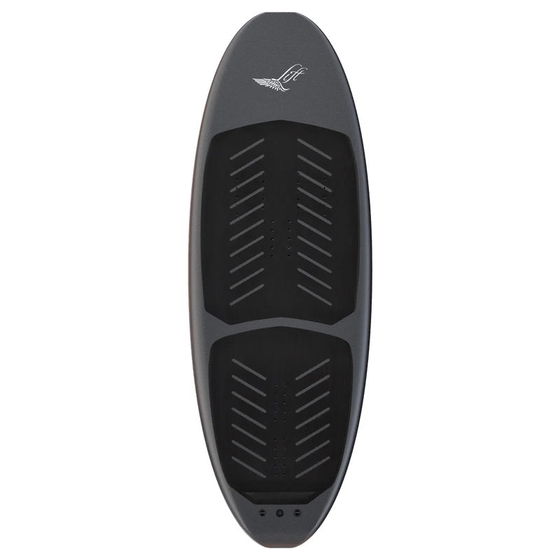 Lift Foils 5'2 50L Prone foil board – Carbon top view
