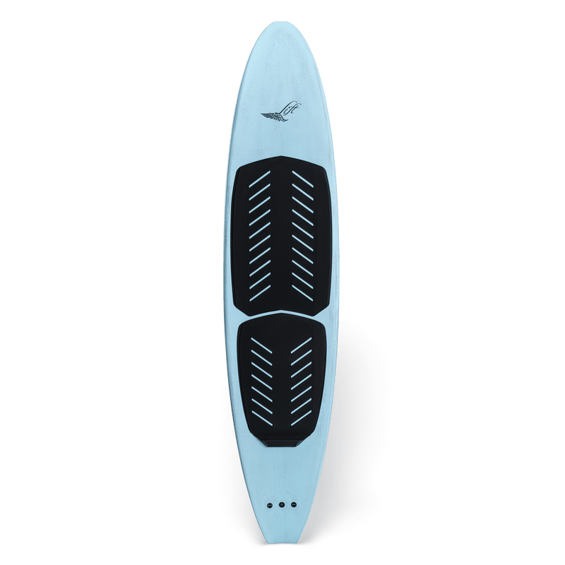 Lift Foils 7'2 105L Flying Cat SUP board – Cloudbreak Blue front view