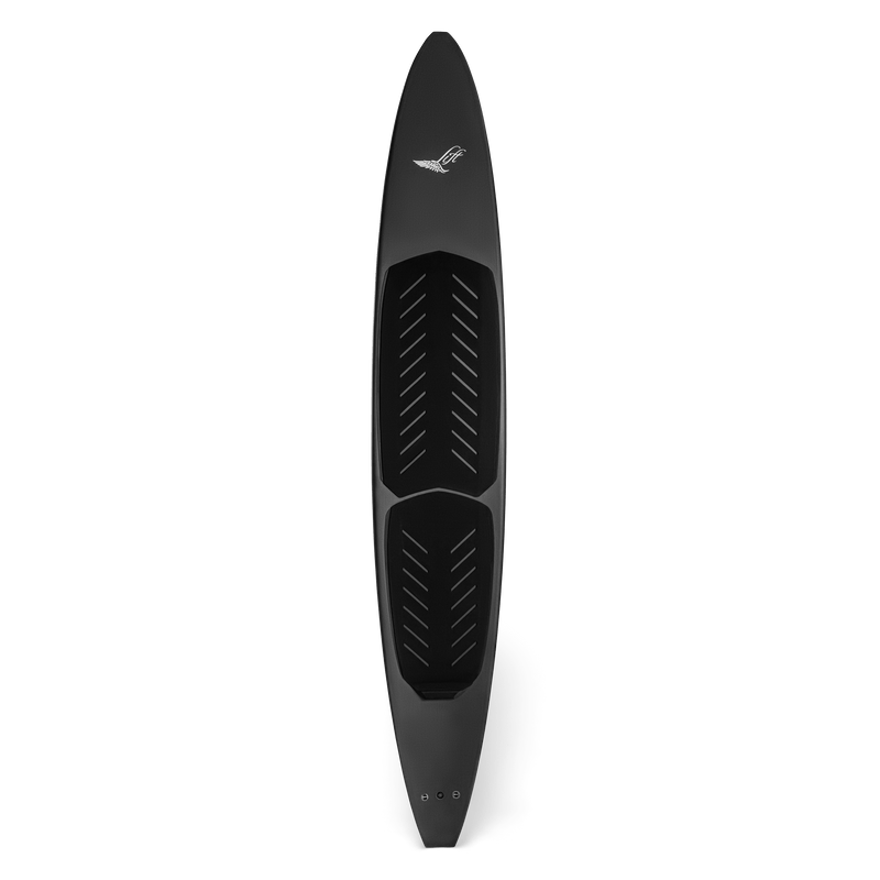 Lift Foils 8'6 110L Flying Cat SUP board – Jet Black front view
