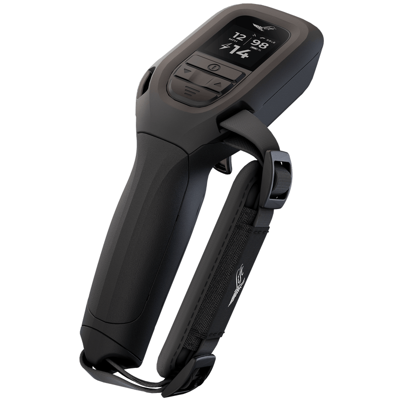 Lift Foils Hand Controller – right angle view with trigger and grip