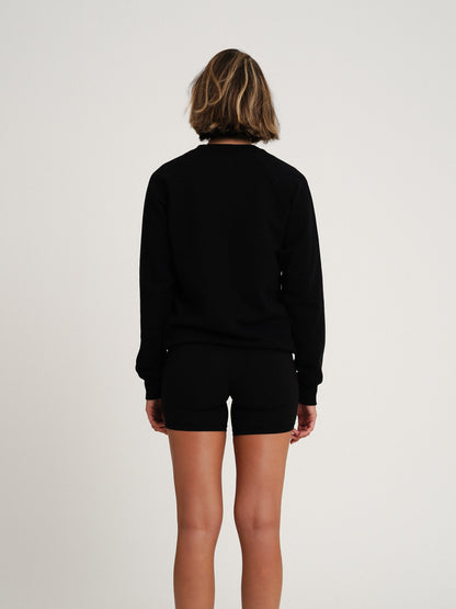 Lift Sweatshirt - Black & Ecru