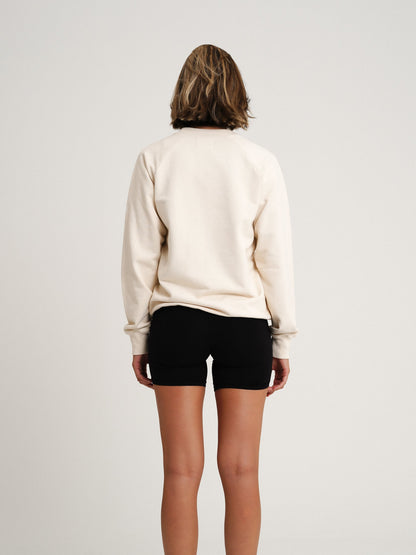 Lift Sweatshirt - Black & Ecru