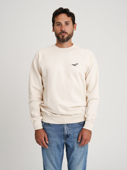 Lift Sweatshirt - Black & Ecru