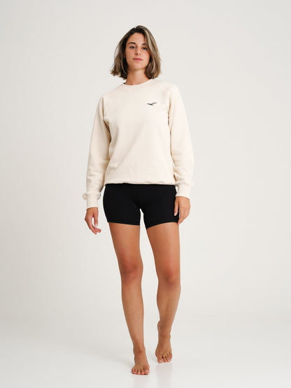 Lift Sweatshirt - Black & Ecru